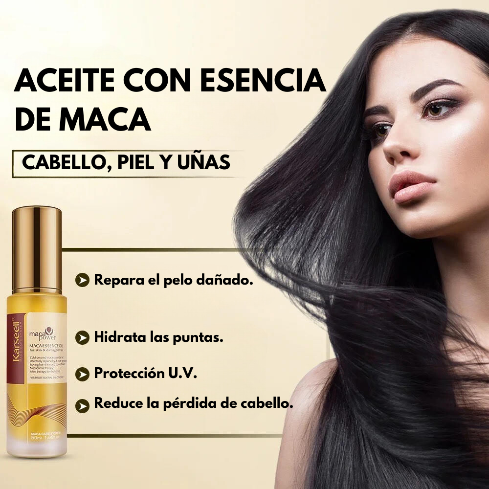 KIT MASCARILLA 300ML+ACEITE 60ML Karseell® (Renueva tu cabello)