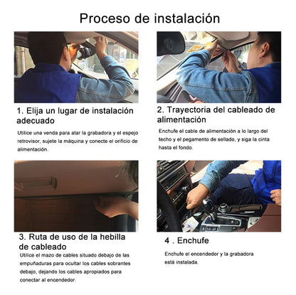 Cámara Para Carro 3 En 1 Black Box