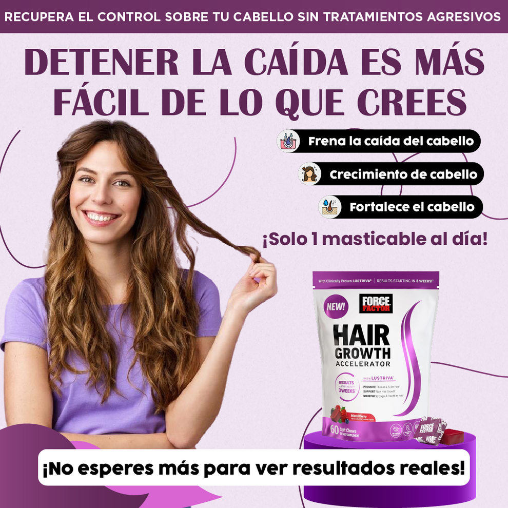 HAIR GROWTH💜 Cabello más sano y saludable🌺